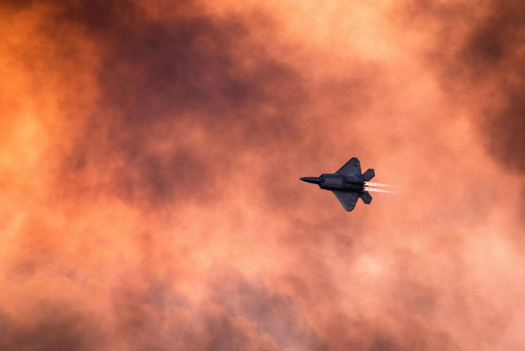 Unmanned military aircraft.